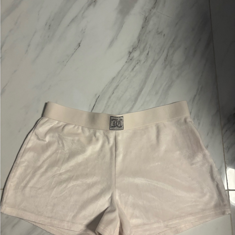 Juicy Couture Ivory Lounge Shorts